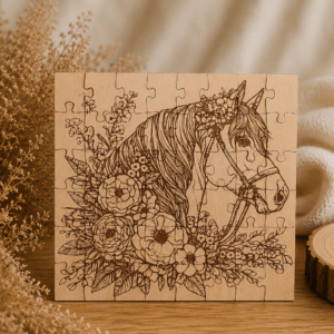 Dřevěné puzzle